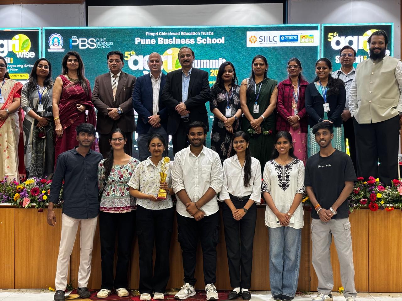 KKWagh Agri Biotech Student got first prise in MAD AD Competition at PBS Agri-Wise Seminar, at Nigdi Pune